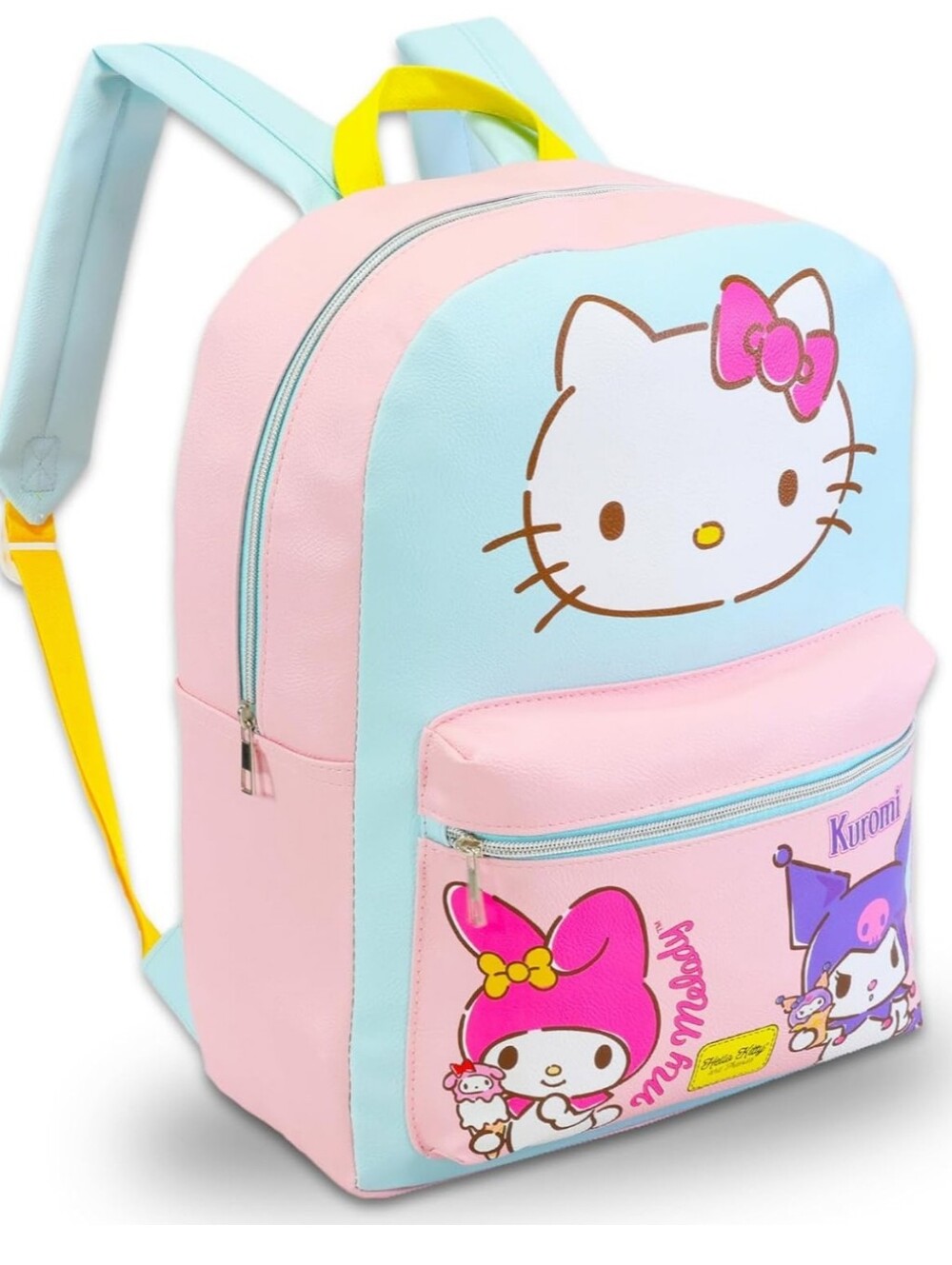 Hello Kitty Kids Backpack - Pink & Light Blue